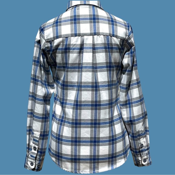 DIXXON Women’s ADAM’S POLISHES RINSER Plaid Flannel Shirt Limited Edition Size S - Picture 11 of 13